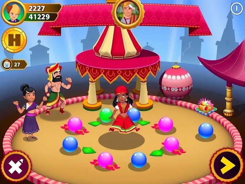 Cultural Carnival Craze Game Screenshot